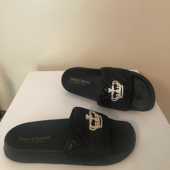 Juicy Couture Shoes Juicy Couture Wylee Crown Slides Poshmark